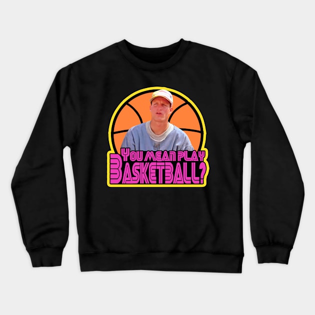 Billy Hoyle // Your Mean play Basketball Crewneck Sweatshirt by Niko Neon